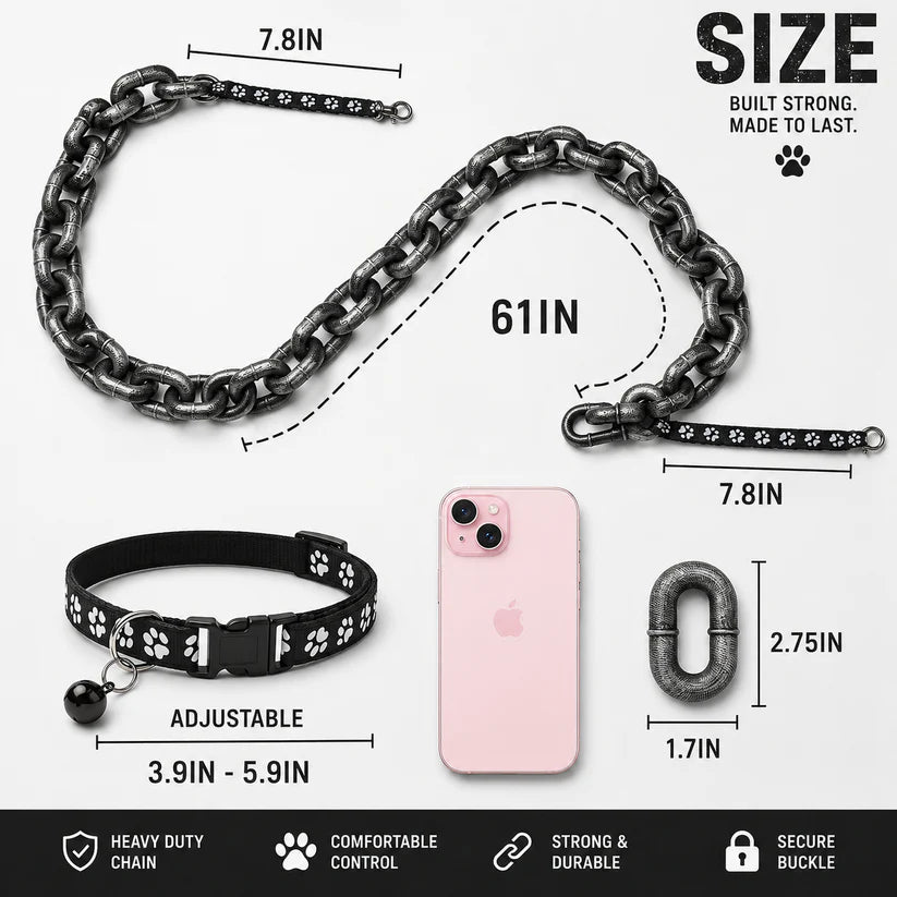 Beast'nLeash - Weightless Iron Chain